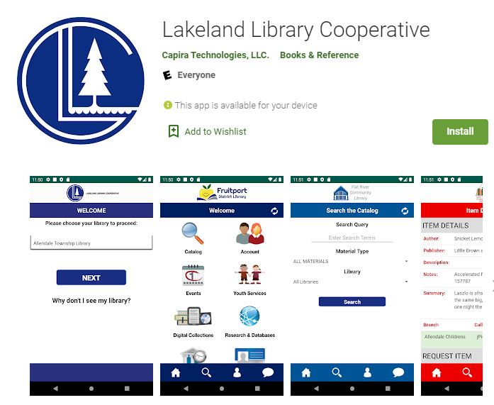 Get our App from Google Play Store or Apple's App Store!